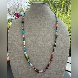 Handmade Art Glass Necklace